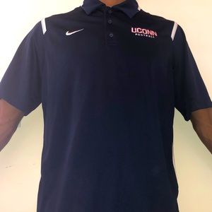 Nike Uconn Football Polo Tee